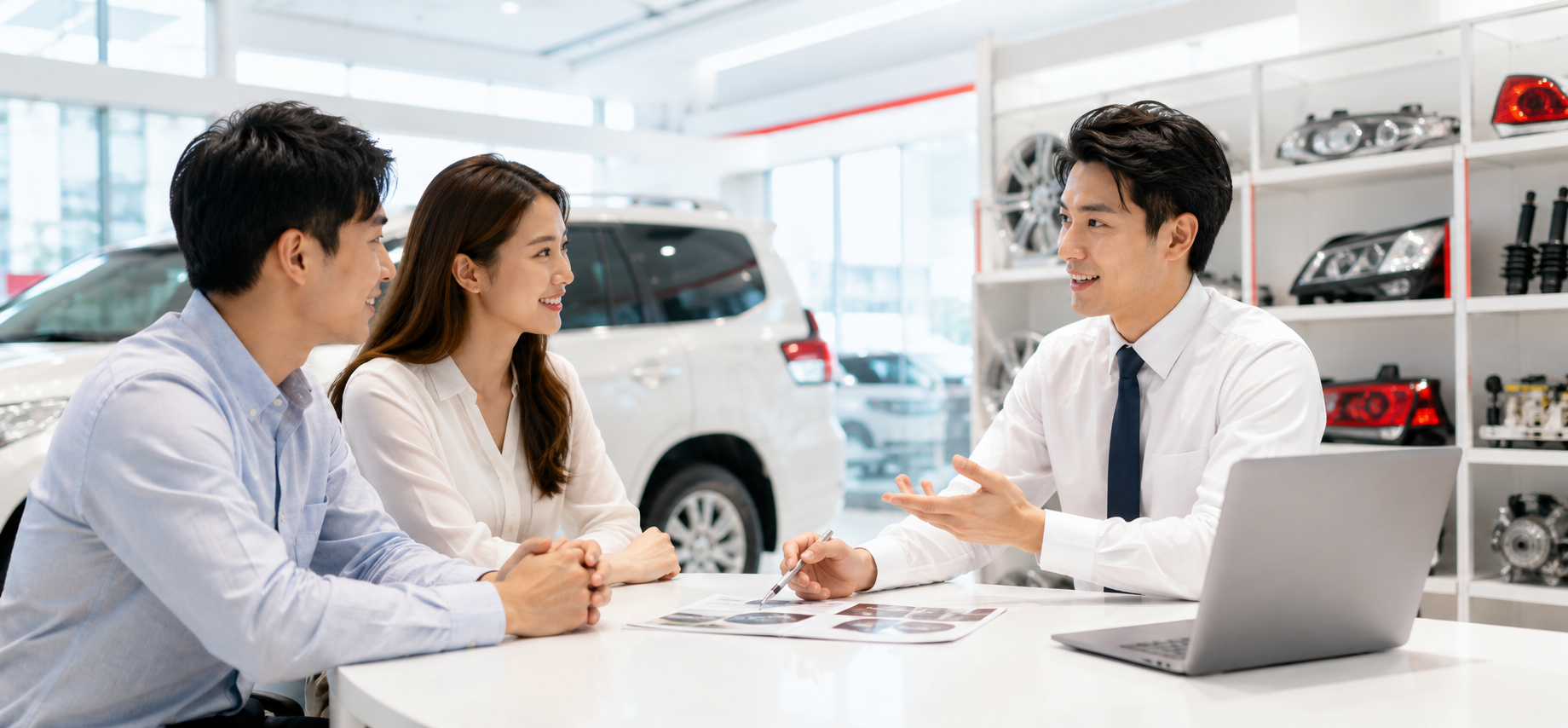 White City Japan service promise visual