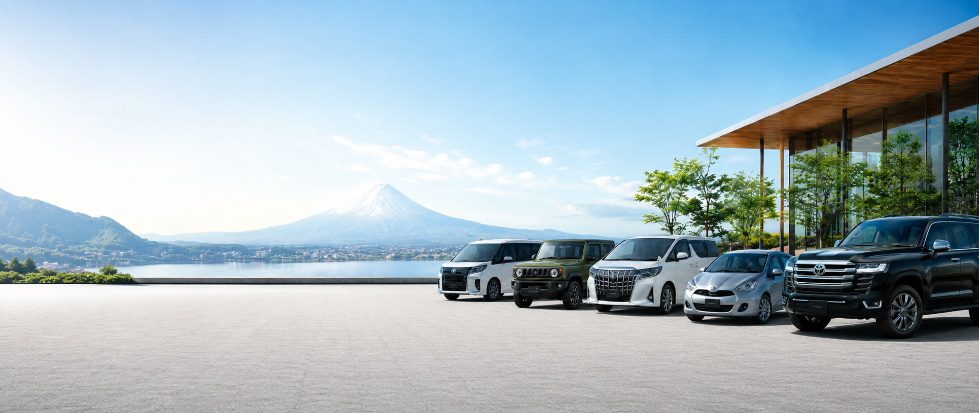 White City Japan vehicle listing hero visual